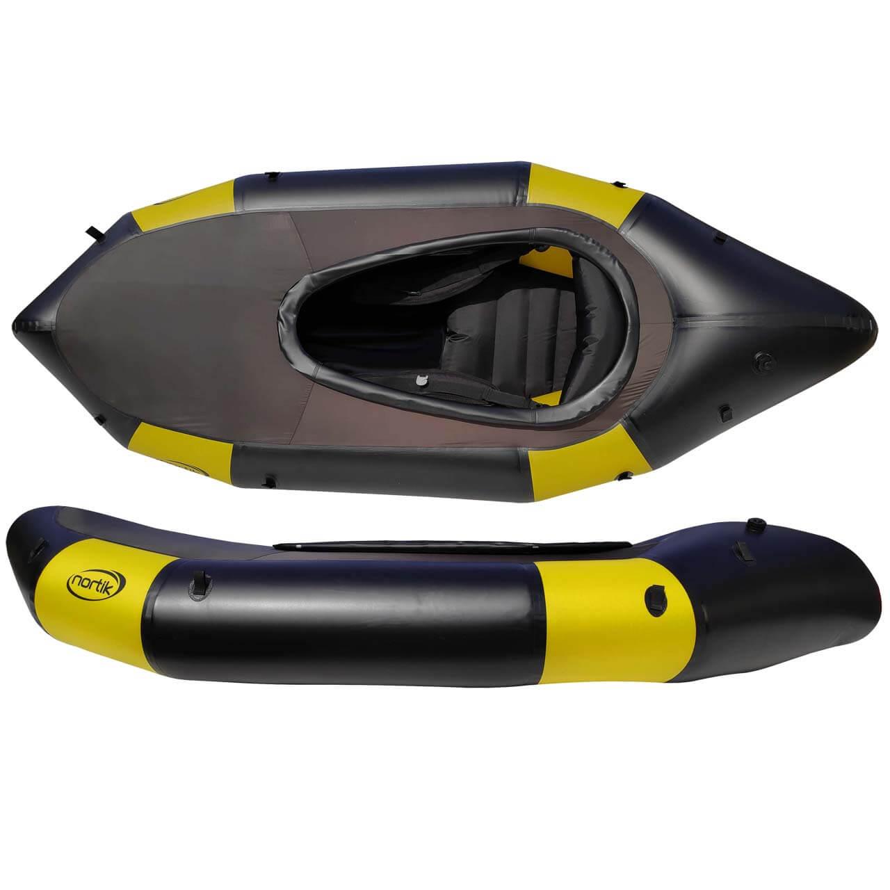 Adventure Inflatable Packraft – Lightweight Open Cockpit Expedition Raft