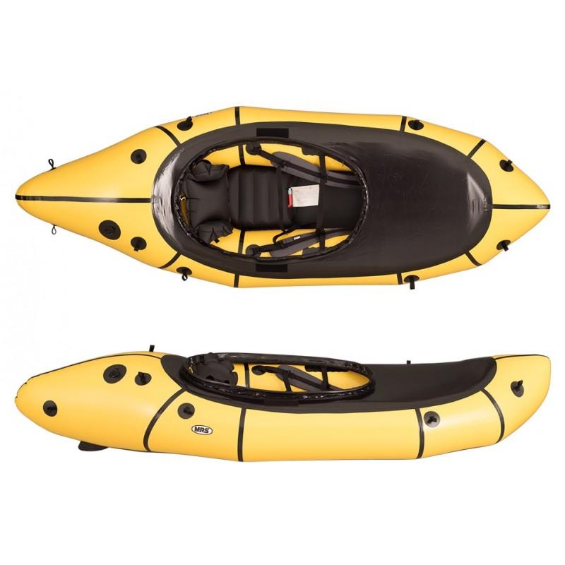 Technical Decked Packraft – Whitewater Inflatable Packraft for Class III+ Rapids