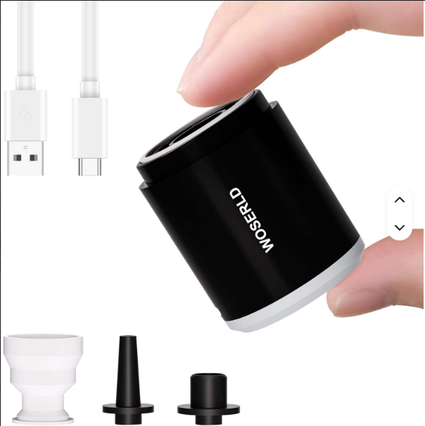 Wireless Micro Air Vacuum Pump with LED Light